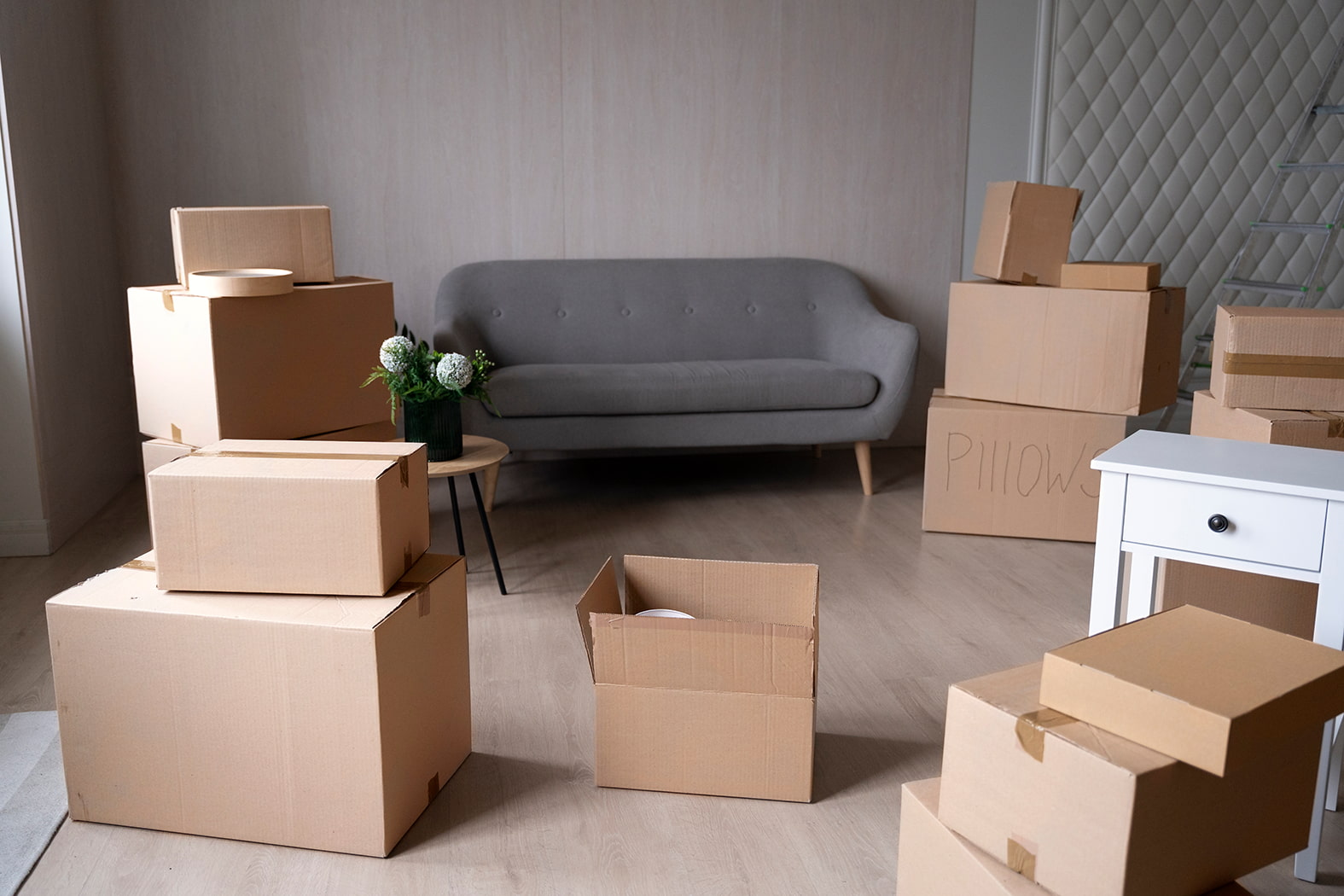 Geplante Umzüge helfen, Stress und Chaos während des Umziehens zu vermeiden.